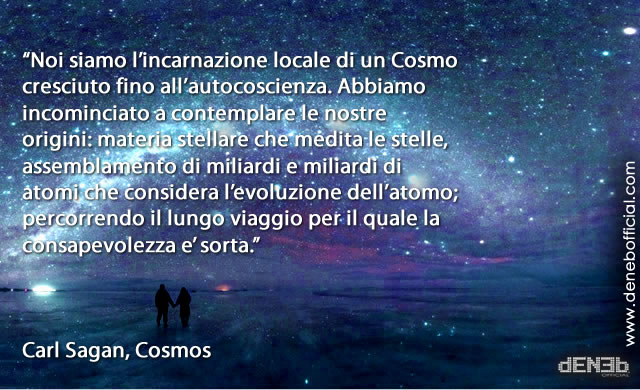 Cosmos: Siamo Materia Stellare che Medita sulle Stelle - We are Starstuff Pondering the Stars