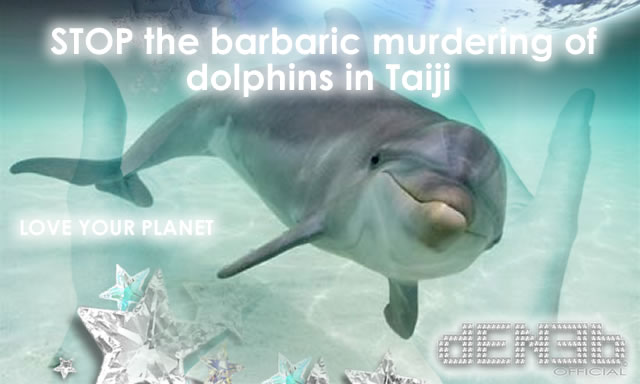 STOP the barbaric murdering of #dolphins in #taiji 