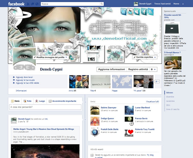 New Facebook timeline