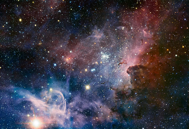 Il VLT scatta la più dettagliata fotografia della Nebulosa Carena
