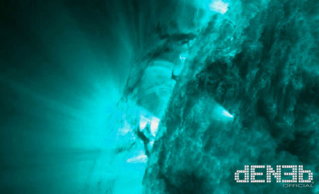 Forte attività solare in osservazione - Solar activity is now high