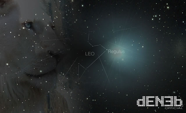 Stelle cadenti dalla Costellazione del Leone - Leonid Meteor Shower 2012 Sky Map