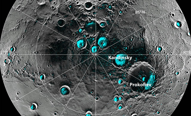 Mercurio: ghiaccio, acqua e molecole della vita - Mercury's Water Ice Bodes Well for Alien Life Search