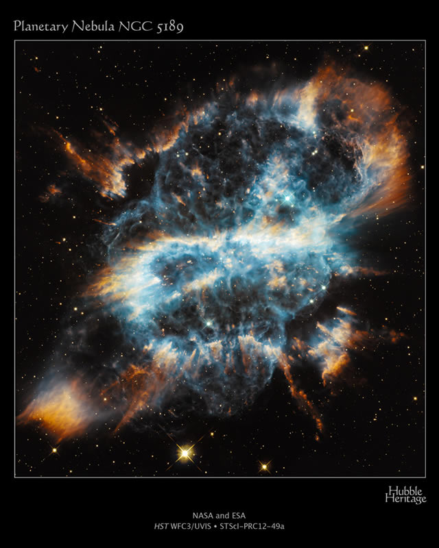 Hubble: Planetary Nebula Ngc 5198
