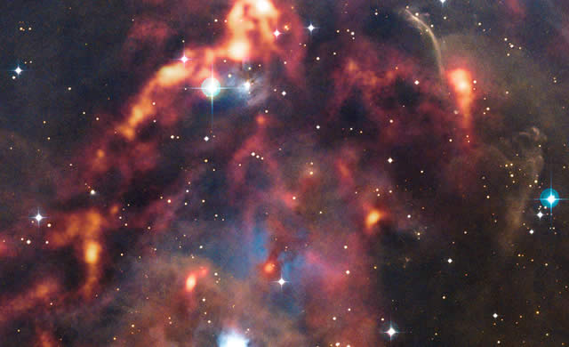 ESO - Orione: Tenebre in fiamme - Orion: Setting the Dark on Fire