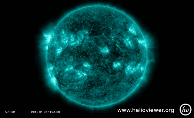 Incremento dell'attività solare: brillamento di classe M1 - Space Weather - X-ray Solar Flares: M1