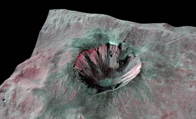 Protopianeta Vesta: presenza di carbonio e antichi impatti - Ancient Impacts Stained Vesta with Carbon-Rich Material