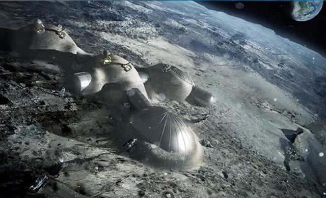 ESA testa la stampa in 3D per costruire una base lunare con l'aiuto di tecnologia italiana - ESA: Building a Luna Base with 3D printing