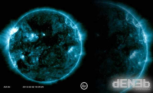 Dal Sole una forte emissione di onde radio di tipologia III - Type III strong solar radio emissions