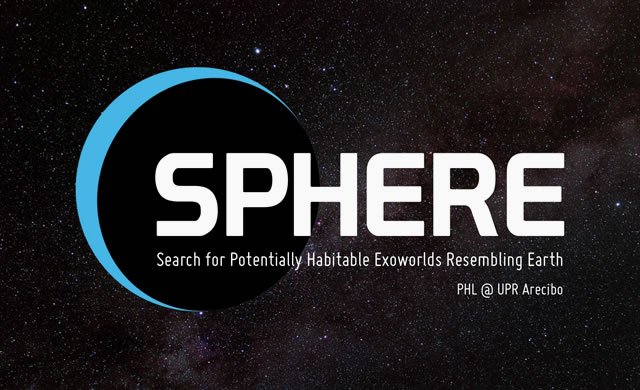 PHL: Cercando una pallida sfera blu nell'Universo - Searching for a Pale Blue SPHERE in the Universe