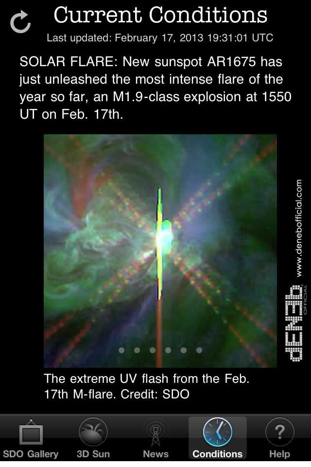 Attività solare: AR1675, Solar Flare di classe M1.9 - Space Weather: AR1675 ,M-Class Solar Flare