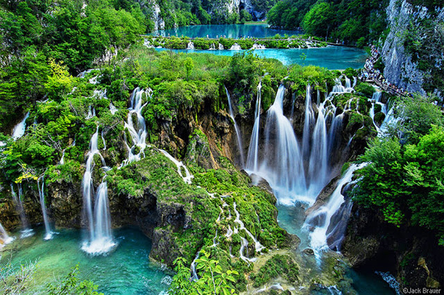 Le cascate del Plitvicka Jezera National Park - Waterfalls at Plitvicka Jezera National Park