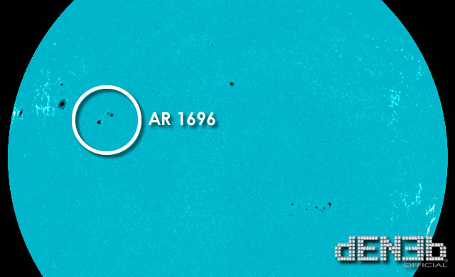 Attività Solare: AR 1696 La Regione sotto Osservazione - Space Weather: New sunspot AR1696 is growing rapidly