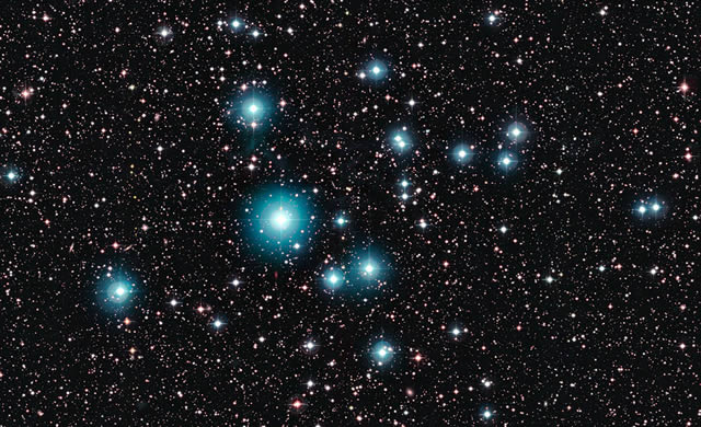 Stelle nell'ammasso NGC 2547: Giovani, calde e blu - Stars in the cluster NGC 2547: Young, Hot and Blue