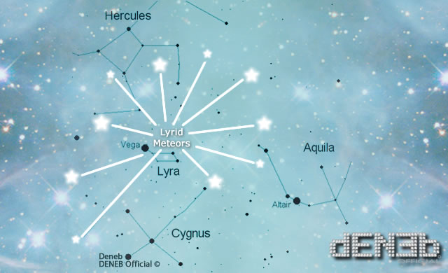 Stelle Cadenti d'Aprile: le Liridi - The Lyrid Meteor Shower