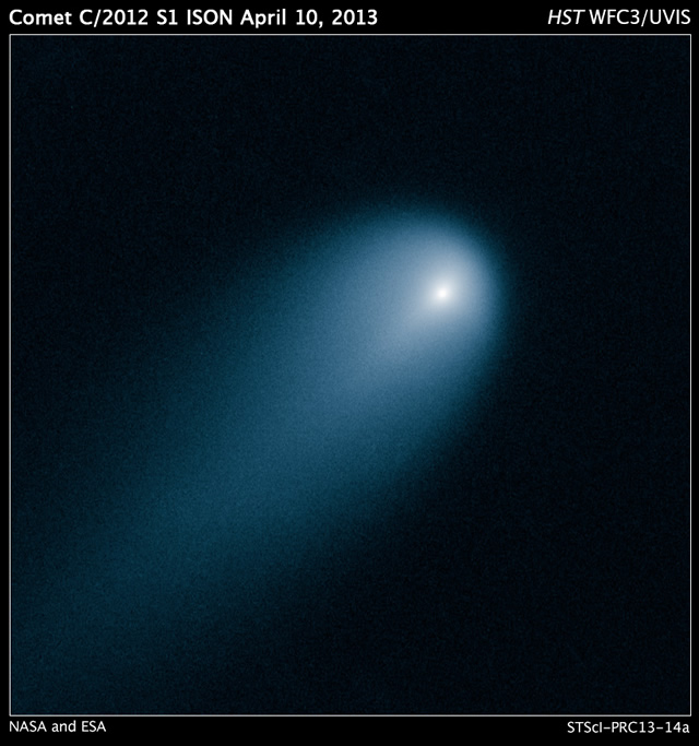 Il Telescopio Spaziale Hubble cattura la Cometa ISON - Hubble Captures Comet ISON