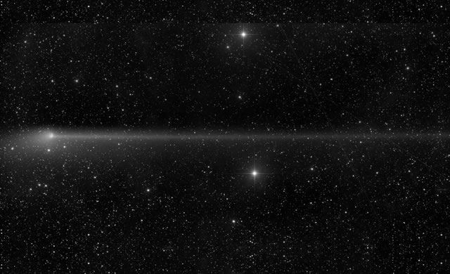 Cometa PanSTARRS - Comet PanSTARRS Anti Tail Grows