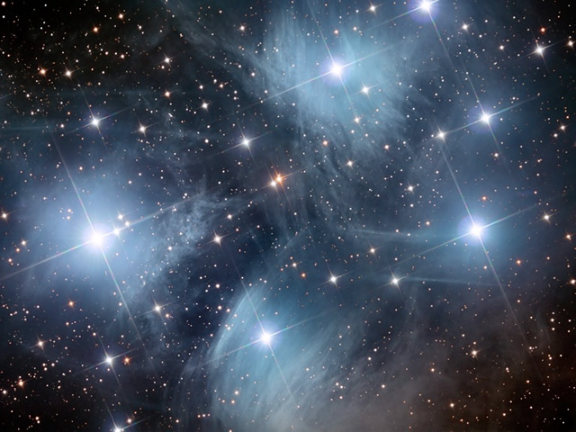 Pleiadi - Pleiades by Reinhold Wittich