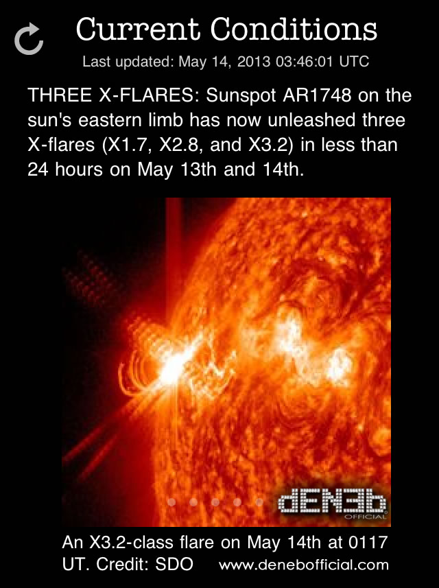 Attività Solare: Tre Solar Flares di Classe X in meno di 24 Ore - Space Weather: Three X-Flares in less than 24 Hours