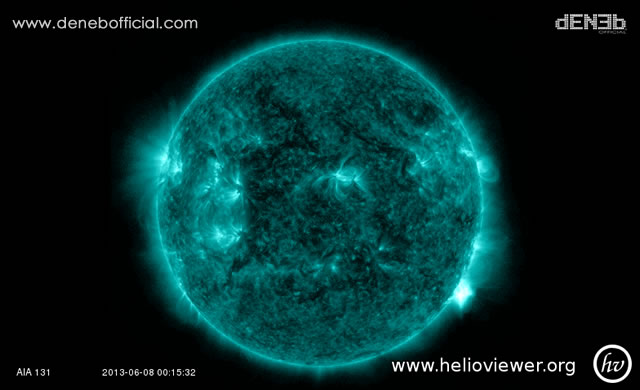 Attività Solare: Solar Flare M5.9 – Space Weather: M5.9 Solar Flare