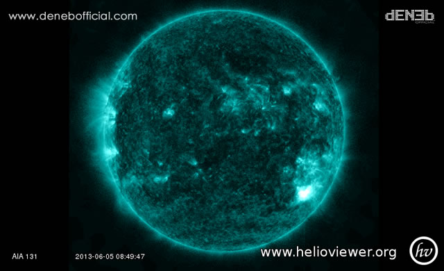 Attività Solare: un nuovo Solar Flare di Classe M1.31 - Space Weather: Solar Flare M1.31-Class