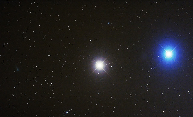 La Cometa ISON, Marte e la Stella Regolo - Comet ISON, Mars, Regulus 