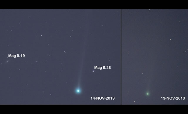 La Cometa ISON in avvicinamento è sempre più brillante - Comet ISON Outburst