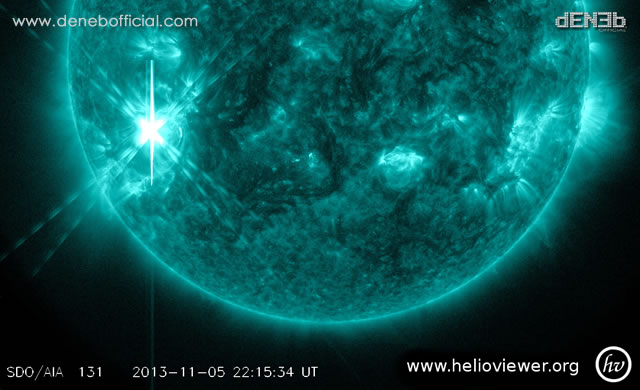 Attività Solare: Nuovo Solar Flare X3 - Space Weather: X3-class Solar Flare. 