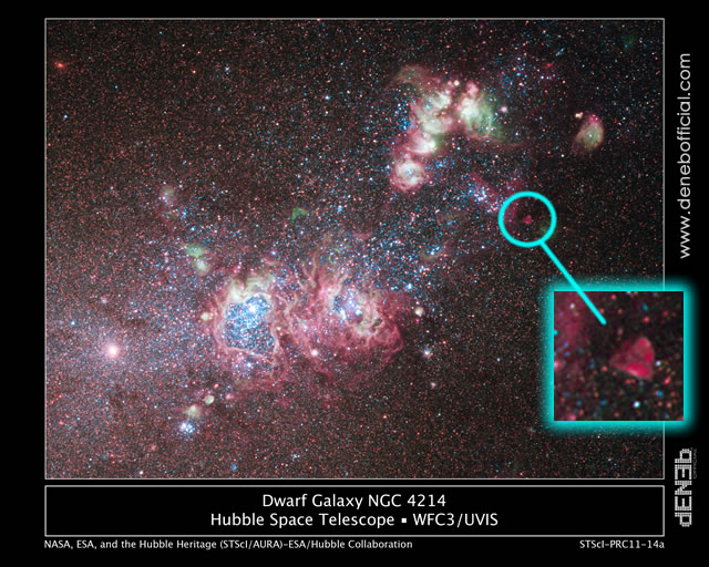 Hubble - Galaxy NGC 4214: A Star-Formation Laboratory