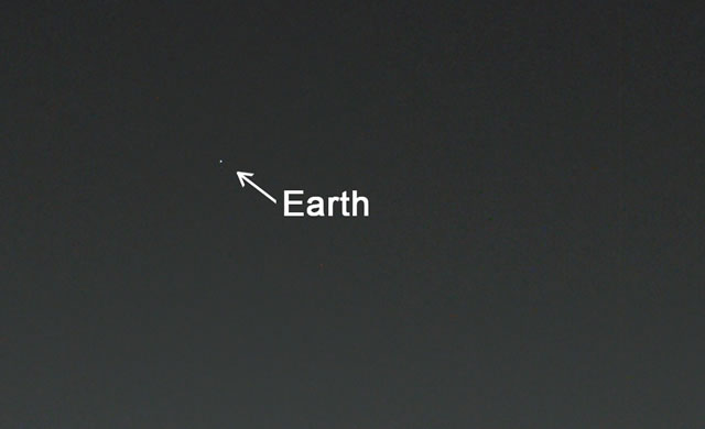 Curiosity: Quella Stella che Brilla nel Cielo Notturno di Marte, è la Terra - Bright 'Evening Star' Seen from Mars is Earth