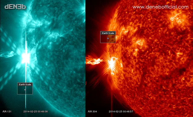 Attività Solare: La Regione Attiva 1967 Rilascia un Potente Brillamento di Classe X5 - AR1967 unleashed a powerful X5-class solar flare