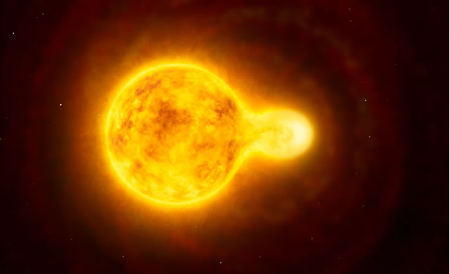 ESO: Il VLT trova la più grande stella ipergigante gialla - VLT Spots Largest Yellow Hypergiant Star