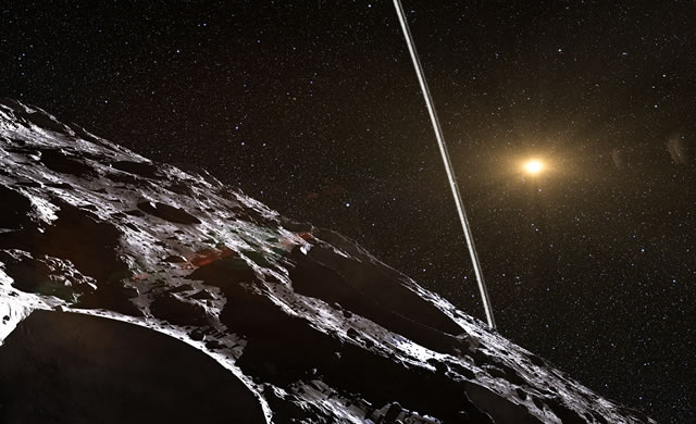 ESO: Il primo sistema di anelli intorno a un asteroide - First Ring System Around Asteroid