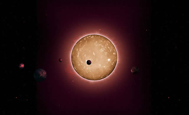 Scoperto Antico Sistema: Una Stella, Cinque Terre. Forse ha ospitato la Vita - #Kepler 444 hosts five Earth-sized planets in very compact orbits.