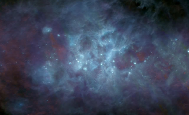 La Costellazione del Cigno nella Via Lattea vista da Akari - Akari view of the Cygnus region in the Milky Way