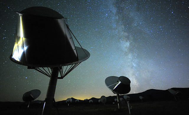 Allen Telescope Array credit: Seth Shostak, SETI Institute