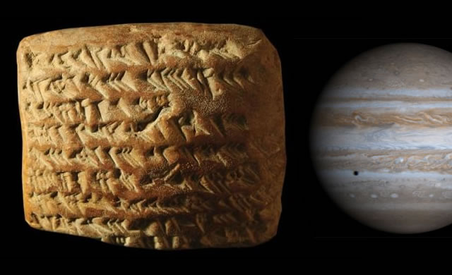 Giove e la geometria astronomica dei Babilonesi - Math whizzes of ancient Babylon figured out forerunner of calculus