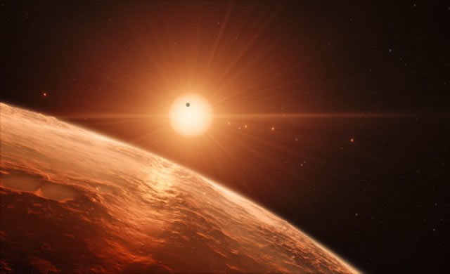 TRAPPIST-1 ESO/N. Bartmann/spaceengine.org